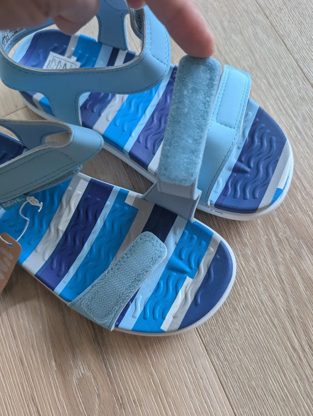 Nwt Native Charley Sandals Light Kids Sandals Blue